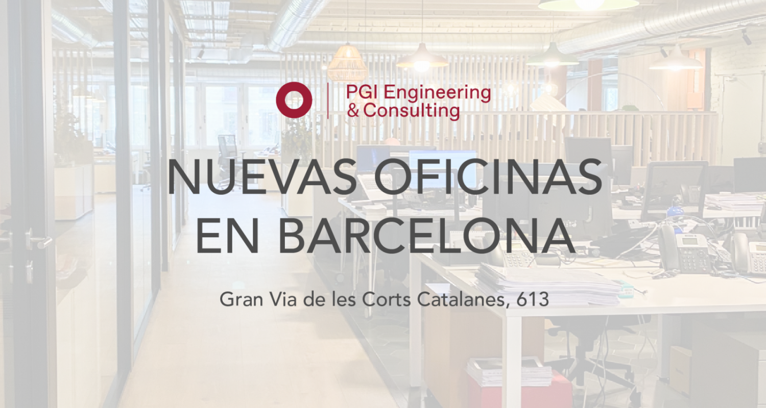Nouveaux bureaux du siège de PGI Engineering & Consulting à Barcelone